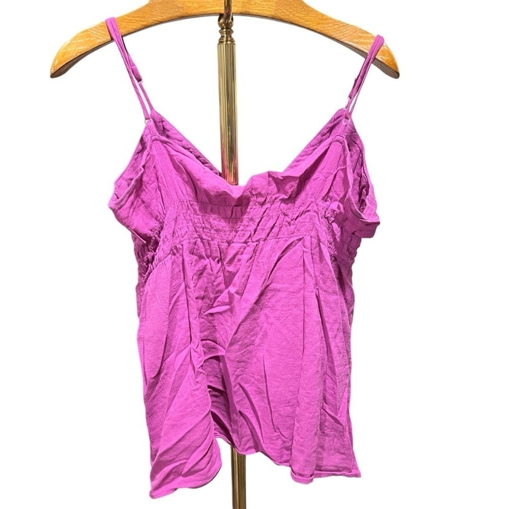 XHILARATION ~ Pink White Babydoll Y2K Strappy Tank Top 90s - Picture 5 of 10